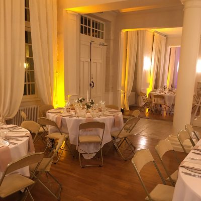 Éclairage LED mariage Vosges